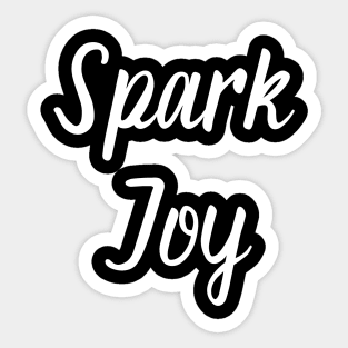 Spark Joy Sticker